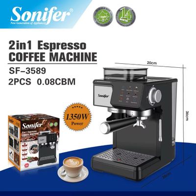 Полностью автоматическая кофеварка с кофемолкой Sonifer SF-3589