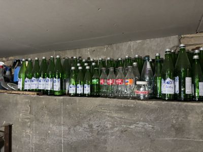 Бутылки chortoq разного литра