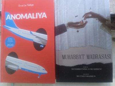 Anomaliya - 40ming so'm. Muhabbat madrasasi - 50ming so'm