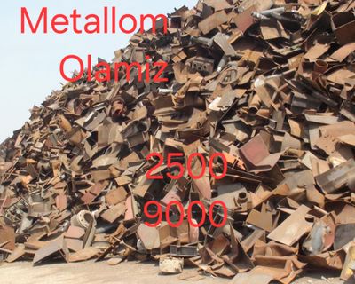 9000METALLOM OLAMIZ.кайта ишлашга Металлом metallom metal темир