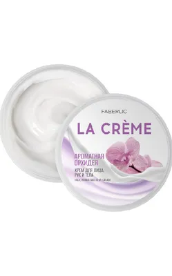 Xushbo'y orhideya La Crème yuz, qo'l va tana kremi