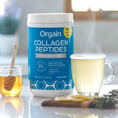 Коллаген Пептиды+ Пробиотики Orgain Collagen Peptides+ Probioti 726гр