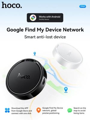 GPS трекер AirTag Hoco E96A для android ( локация GPS AirTag )