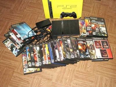 продам приставку PS 2 с документами+10 игр