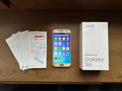 Sotiladi yoki obmen Samsung Galaxy S6 sm-g920f gold 32gb