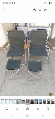 Продаются раскладные кресла с раскладными стульями