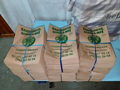 Somsa gumma uchun qogʻoz paketlar