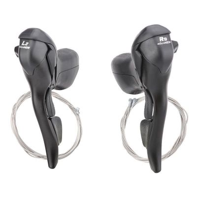 Продам НОВЫЕ дуалы Microshift R9 и L2 для Shimano 2x9
