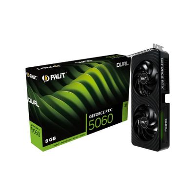 Palit GeForce RTX™ 5060 Dual 8GB GDDR7