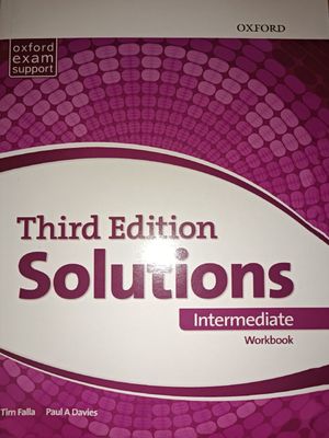 Solution Third Edition Intermediate Workbook