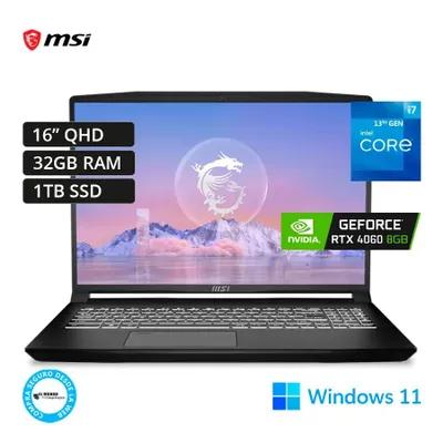 MSI Creator M16 Игровой noutbuk, Core i7, 32GB | 1TB [NEW | USA}