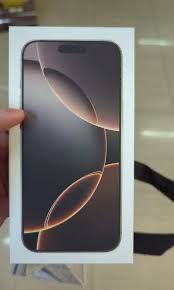Apple 16 pro Max 256 Desert titan Новый 2 Sim