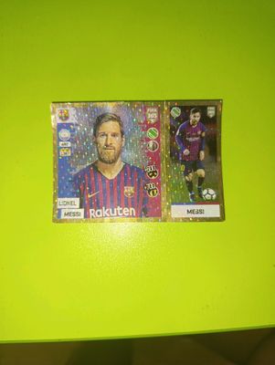Messi карточка Fifa panini (2019)