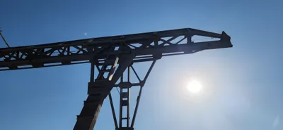 Козловой кран 10 тонналик холати зур ишлаб турибди