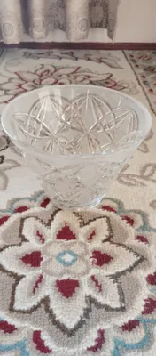 Хрустальная ваза