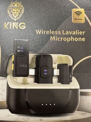 Петлички King wireless Lavalier Microphone