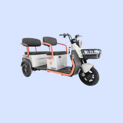 Uch g‘ildirakli elektr skuter Yadea C13E, oq