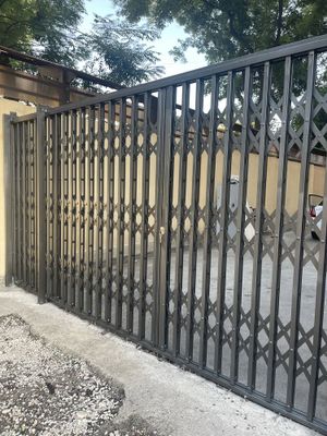 Раздвижные решетки под ключ