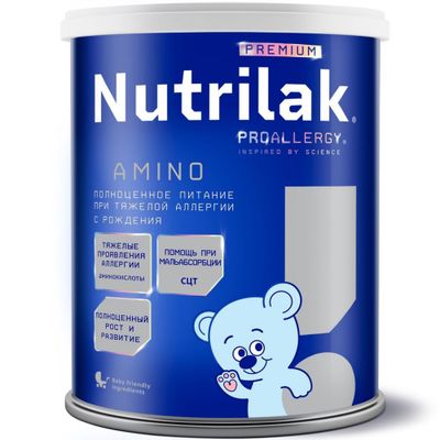 Nutrilak Premium Proallergy Amino с рождения, 400 г