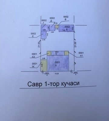 Мирабадский 3,2 сотки фасад 15метров