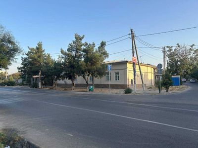 Йул ёкасида ховли сотилади, Бизнес учун, Под офис, 9 сотик фасад 27х38