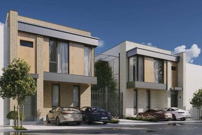 Икки қаватли таунхаус. Умумий ер майдони - 320 м²