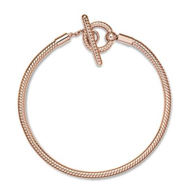 Pandora Rose серебро 925 пробы покрытая 14К золотом