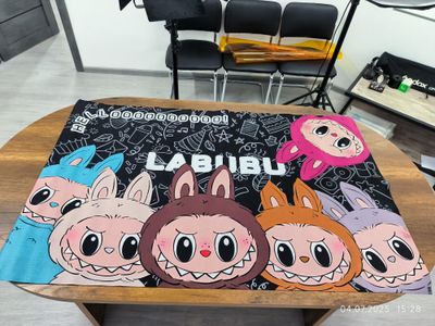 Labubu ковер 100см на 160см