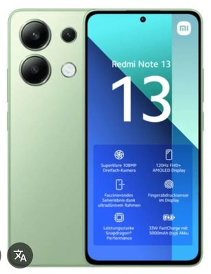 Redmi not 13 (8/256)