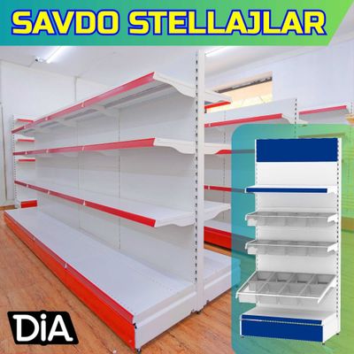 Стеллаж металлический сборный, konstruktiv metall stellajlar