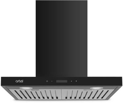 Вытяжка ART 1160 RapidoTouch — строгий чёрный стиль и функциональность