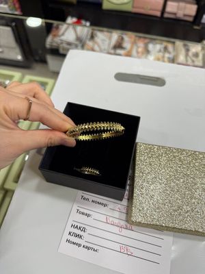 CARTIER браслет и кольцо