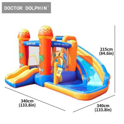 Батут надувной Doktor Dolphin Батут для детей