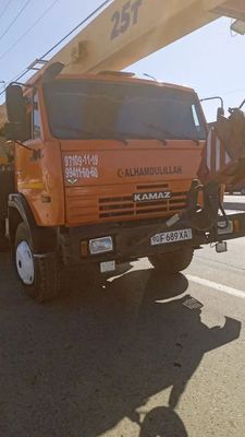 Kamaz avtokran 25t 21.70m 2008yil