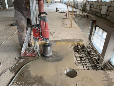 Beton teshish va buzish