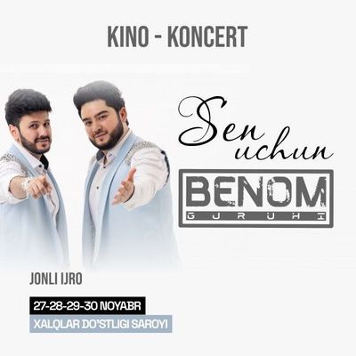 Benom 27dan 30 noyabr
