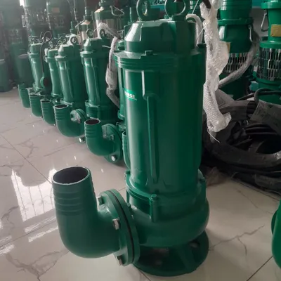 Фикальный канализационный погружной насос Shimge WQ nasos