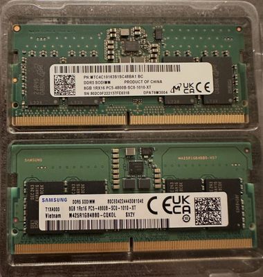 Sodimm ddr 5 Samsung 8 GB