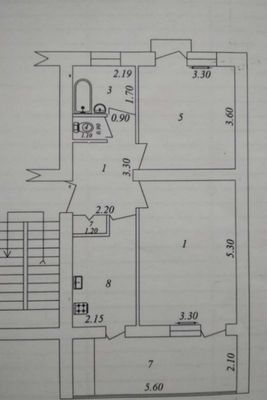 Срочно 2ком квартира 77 серия.Центр Кибрая