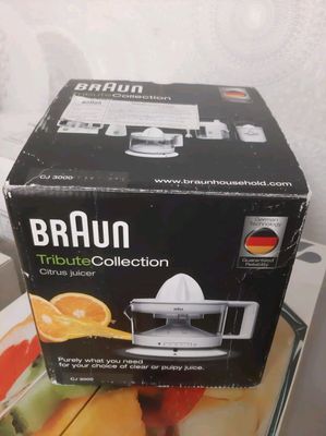 Цитрусовая соковыжималка фирмы BRAUN