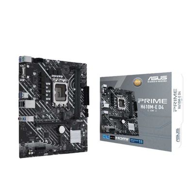 MB Asus Prime H610M E D4 CSM /K ARGB D5 /K D4 Материнская плата