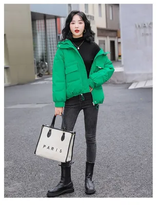 женская куртка женский пуховик для подростков М