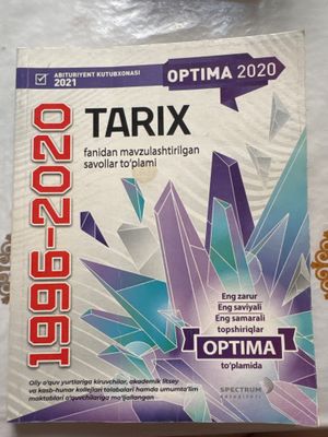 Tarix fanidan toʻplam kitob