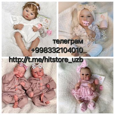 Игрушки.Кукла Реборн Лялечка С 3д кожей.