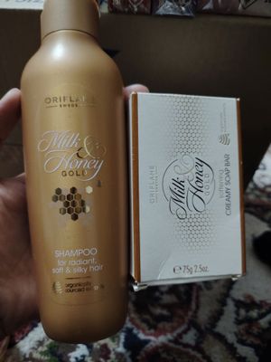 набор Milk&Honey gold Шампунь и мыло
