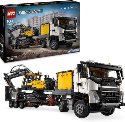 LEGO Technic Volvo FMX Truck with EC230 Electric Crawler Excavator!