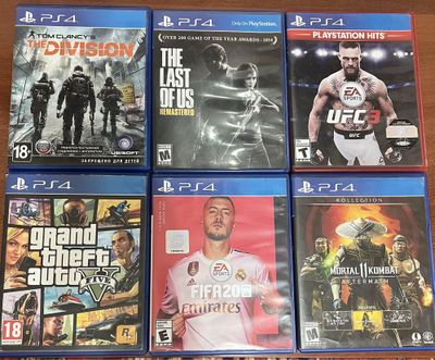 Обменяю диски от PS4 на другие игры!