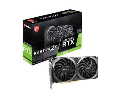 Видеокарта MSI GeForce RTX™ 3060 VENTUS 2X 12G OC