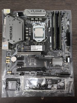 MSI Mortar B360M+i5 8500+16Gb+NVMe 256Gb