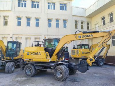 мини эксковатор XGMA адаптор и гидромолот